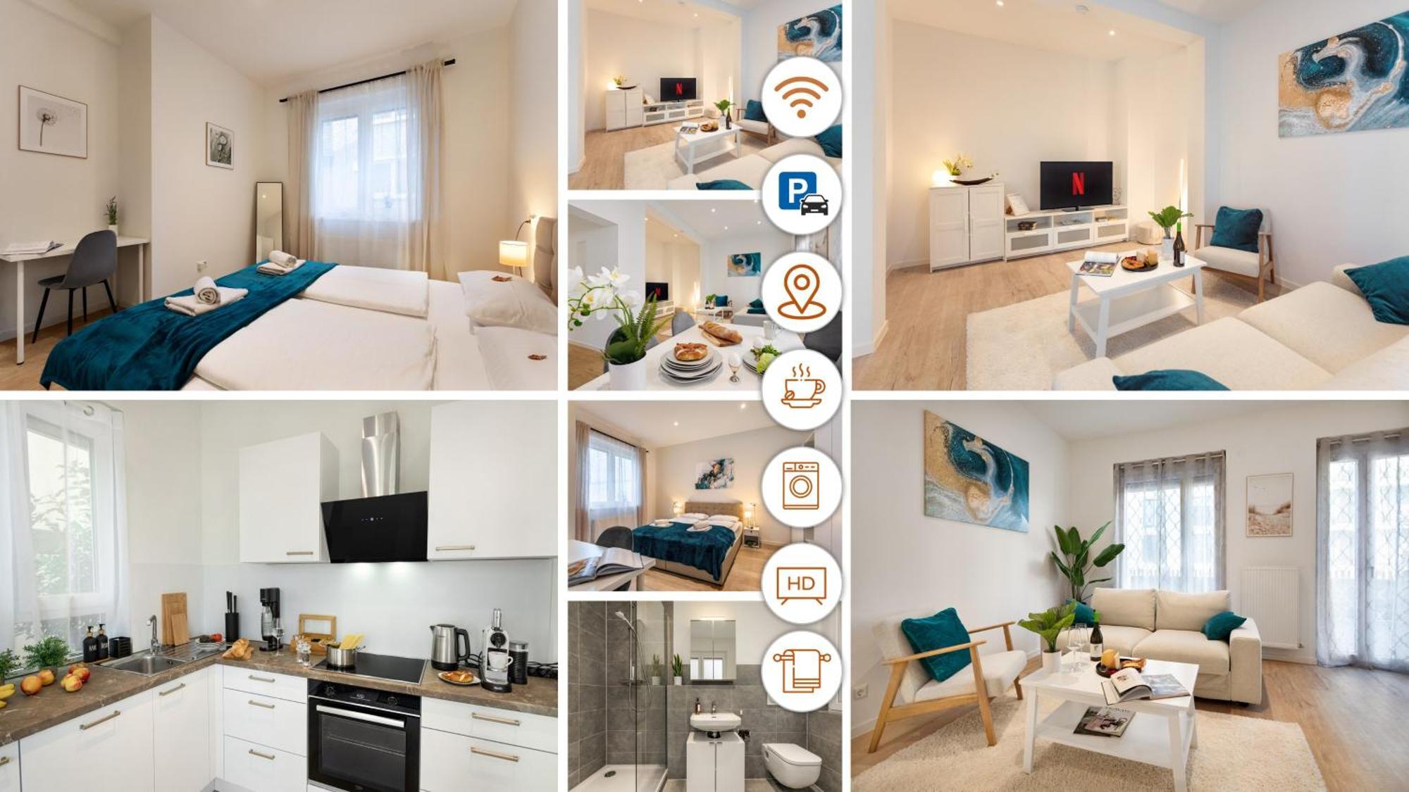 היילברון Rosenberg-Suites - Zentral, Stellplatz, Grosse Terasse, Business & Privat מראה חיצוני תמונה