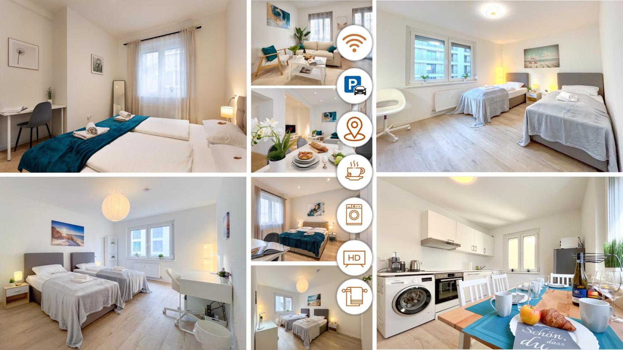היילברון Rosenberg-Suites - Zentral, Stellplatz, Grosse Terasse, Business & Privat מראה חיצוני תמונה